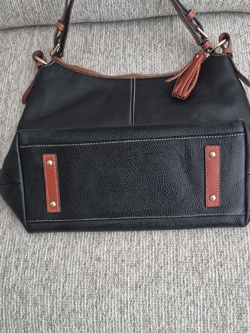 DOONEY & BOURKE DARK NAVY SHOULDER BAG & Credit Card PURSE - Picture 5 of 10